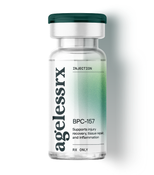 AgelessRx BPC-157 injection vial