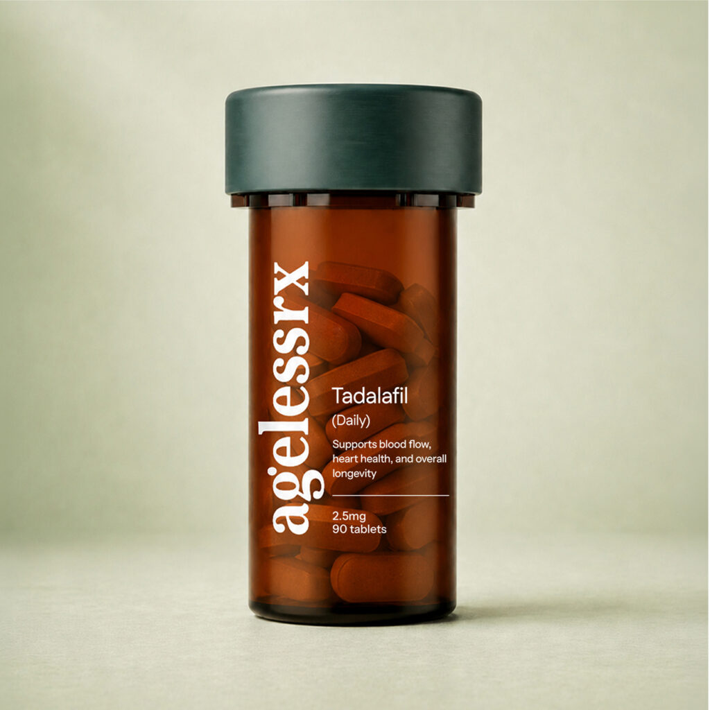 Tadalafil for Longevity Bottle
