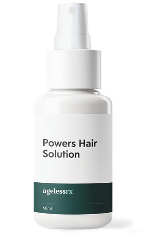 Powers Hair Solution bottle