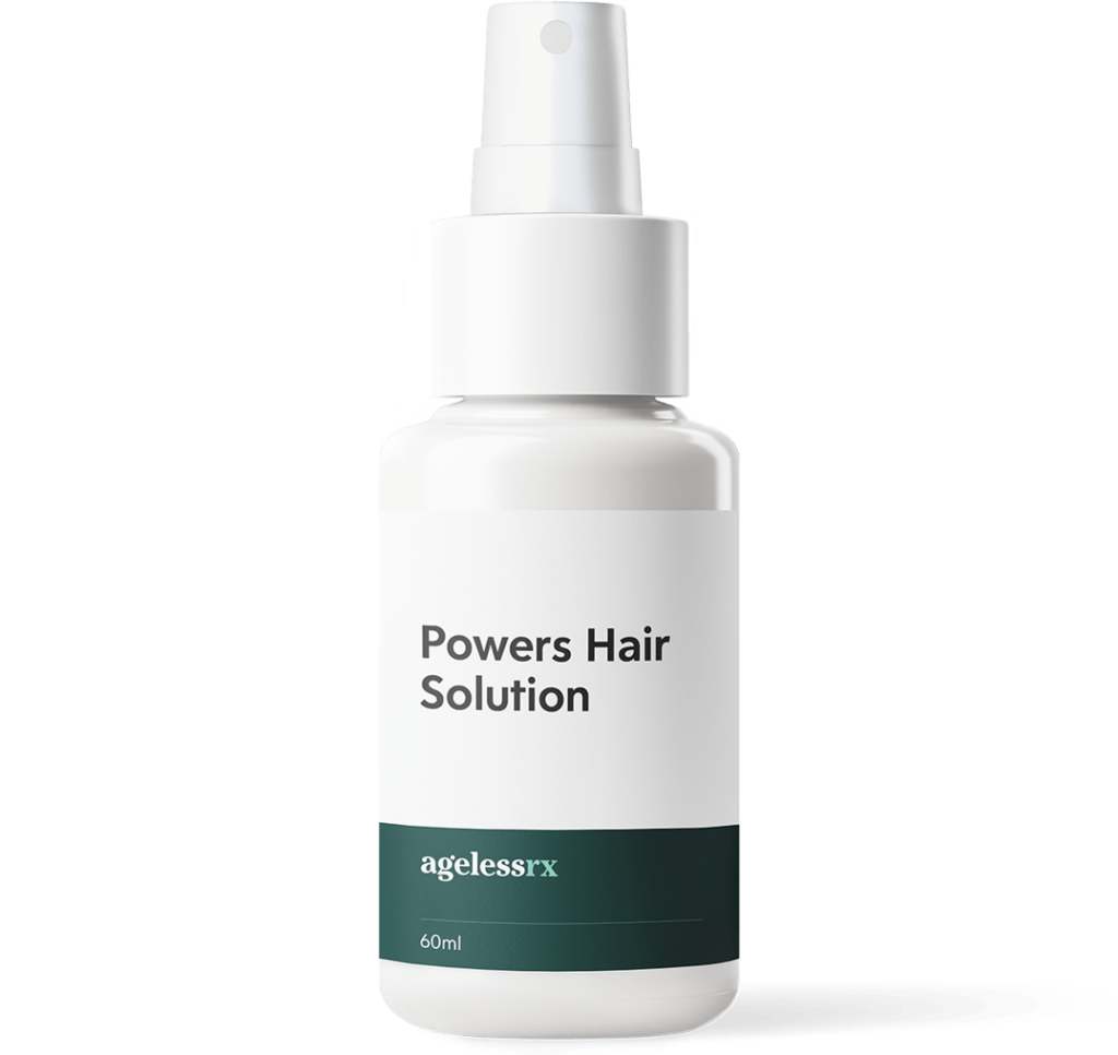 Powers Hair Solution bottle